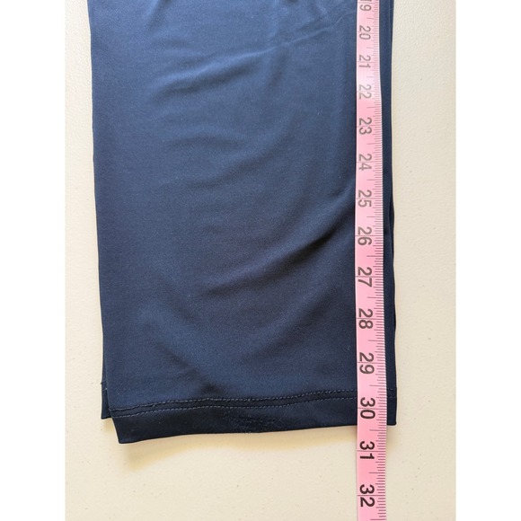 Planet by Lauren G Navy Blue Elastic Waist Straight Leg Pants Size 1 S USA - Picture 7 of 8